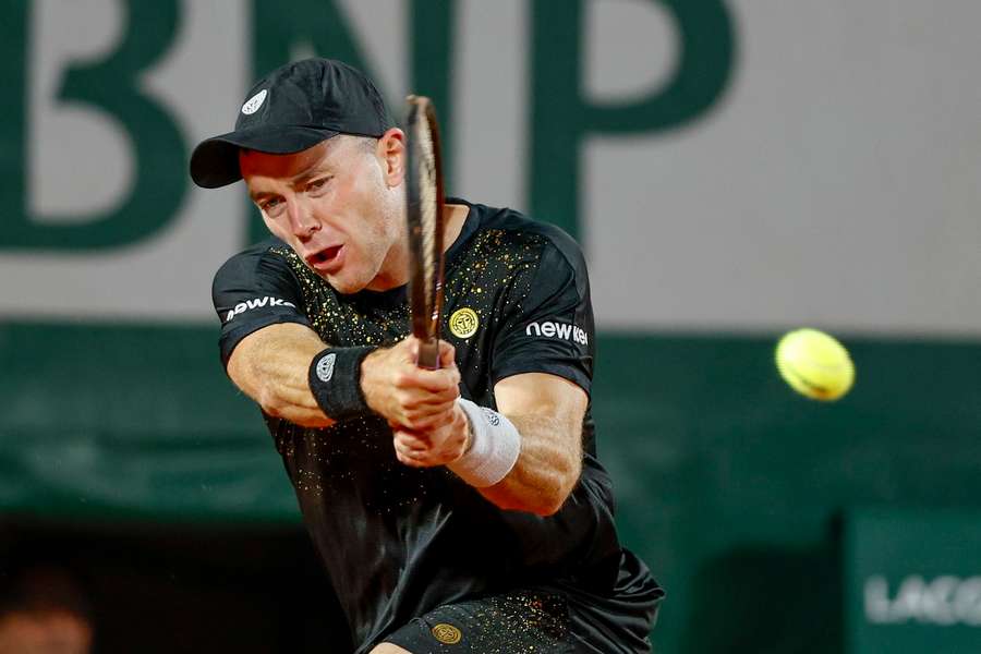 Dominik Koepfer bei den French Open.