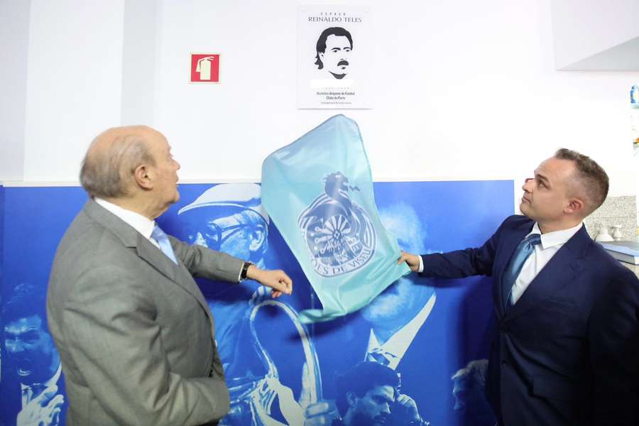 Casa viseense homenageou o histórico dirigente Reinaldo Teles