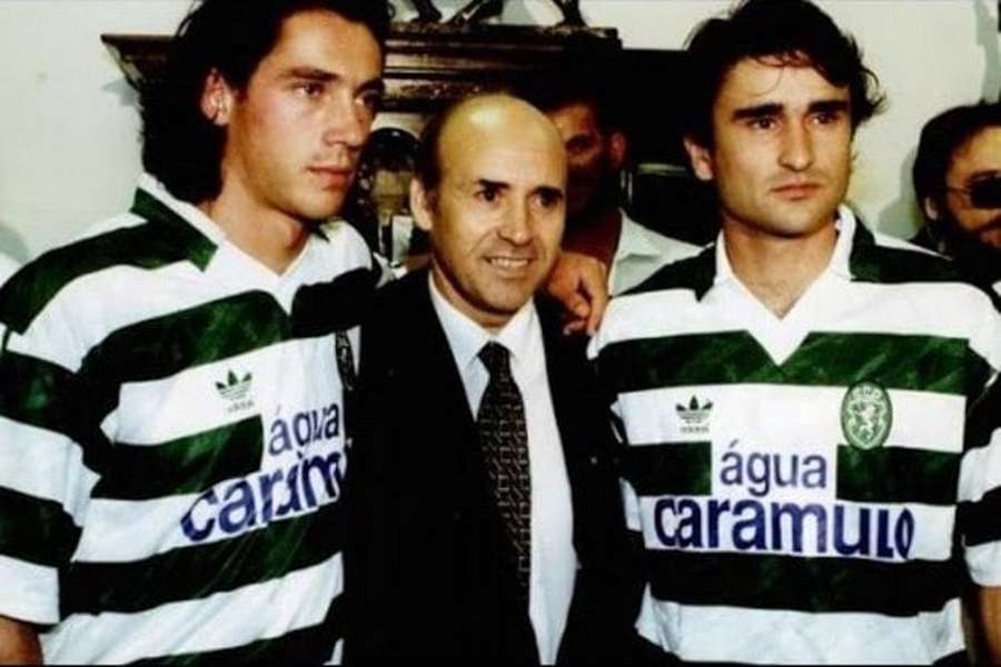 Sousa Cintra com Paulo Sousa e António Pacheco