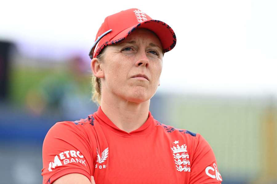 England captain Heather Knight