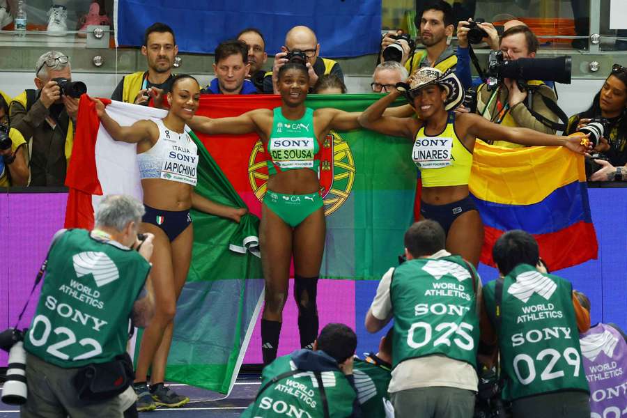 Agate Sousa superou a italiana Iapichino e a colombiana Linares