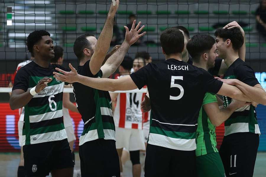 Sporting dominou a partida por completo