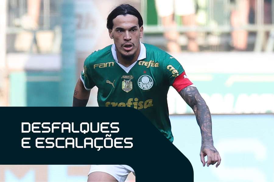 Gómez está suspenso e desfalca o Palmeiras na rodada