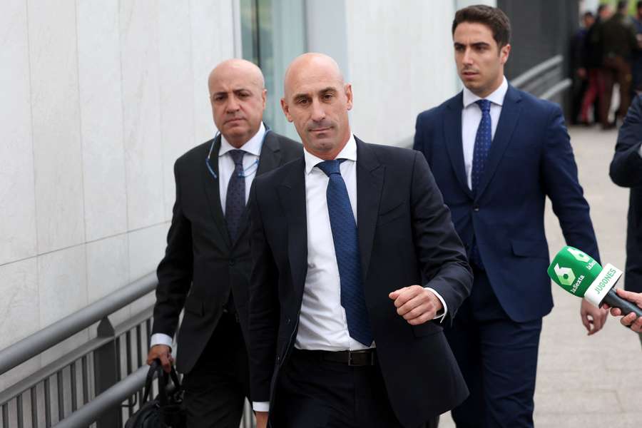 Spain's former football head Luis Rubiales