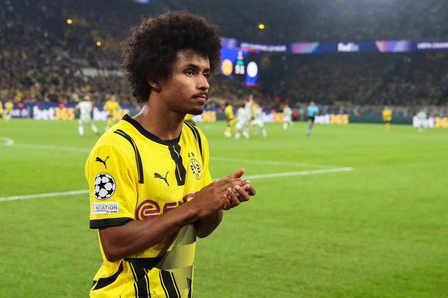 Karim Adeyemi a reușit o triplă în meciul dintre Dortmund și Celtic din Champions League, câștigat de nemți cu un categoric 7-1