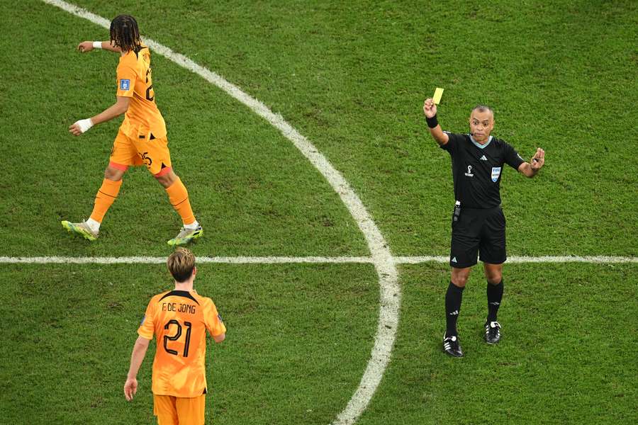 Wilton Sampaio nas oitavas da Copa de 2022 no Catar, na partida entre Países Baixos x Senegal Wilton Sampaio nas oitavas da Copa de 2022 no Catar, na partida entre Países Baixos x Senegal