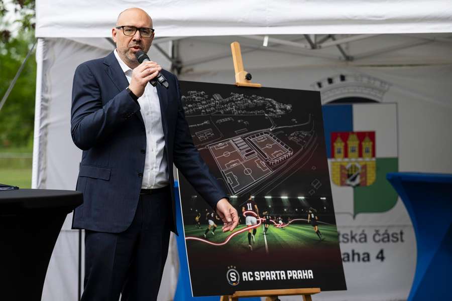 Čupr představuje nový sparťanský projekt.