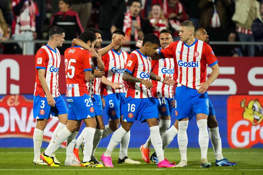 Girona had halverwege de eerste helft al een 2-0-voorsprong te pakken