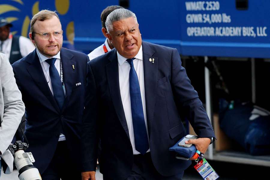 Argentine Football Association President Claudio Tapia