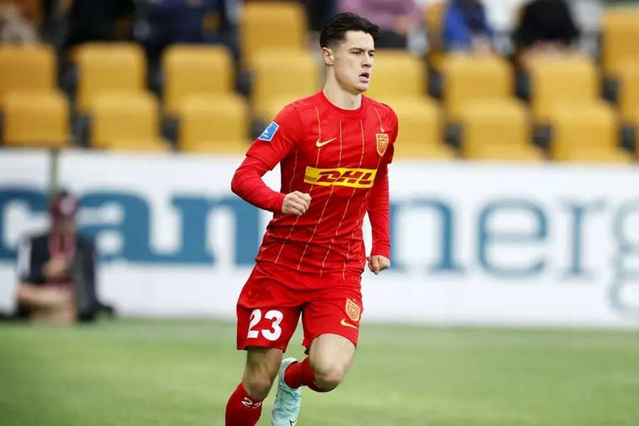 Oliver Villadsen é titular indiscutível no Nordsjaelland