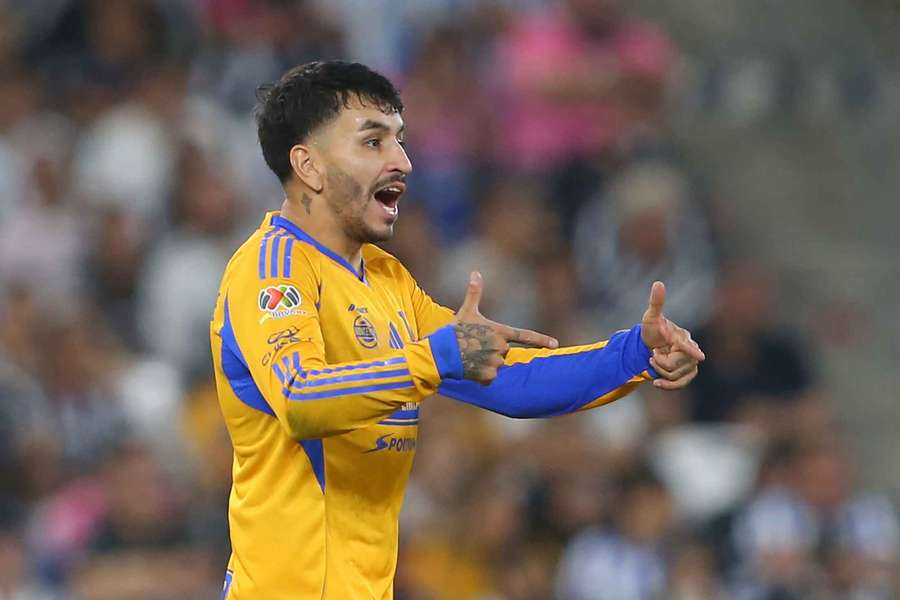 Correa celebra su gol Correa celebra su gol