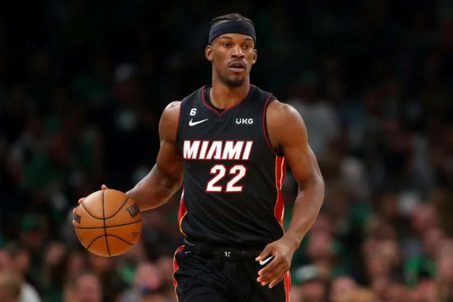 Jimmy Butler scored 28 points to lead the Miami Heat over Boston 103-84 in the NBA play-offs on Monday