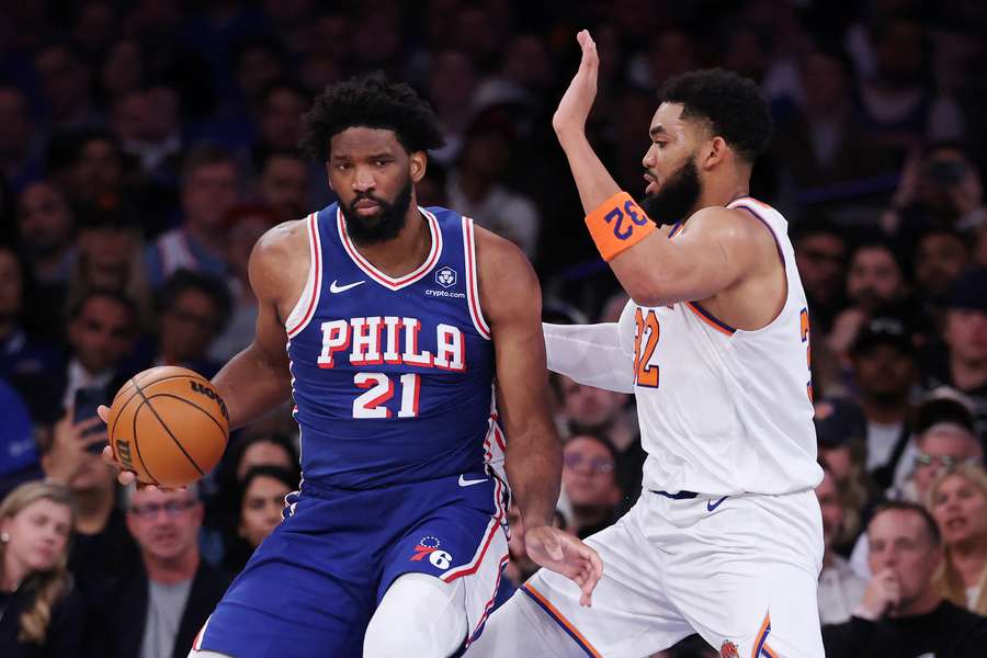 Embiid au duel avec Towns lors du match 1.