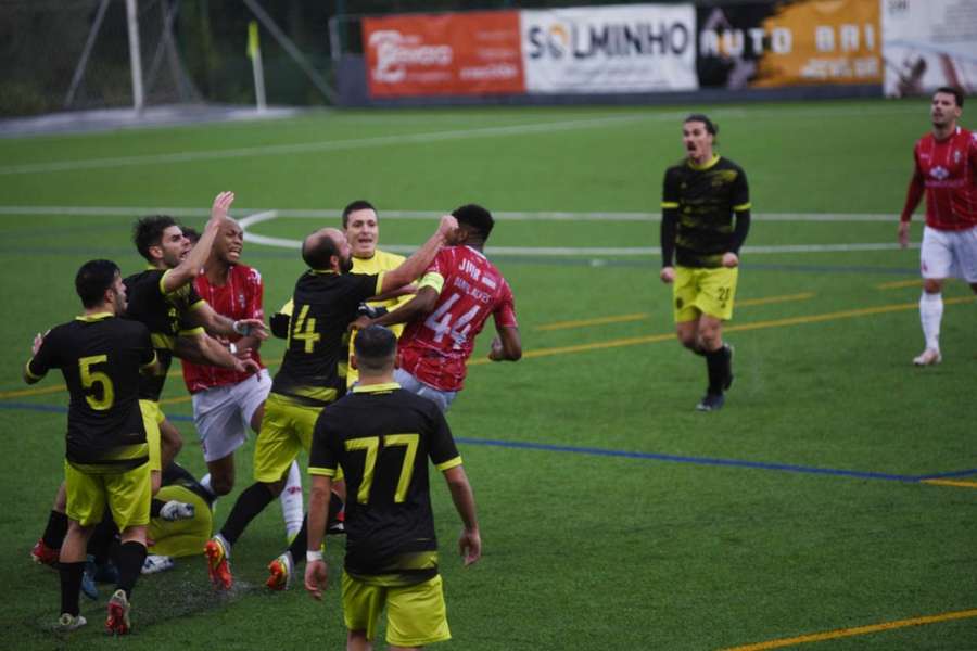 Cenas de pancadaria levaram à interrupção do Cabreiros-AD Oliveirense