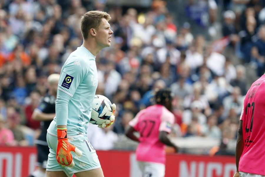 Alexander Nübel le week-end dernier face à Montpellier.