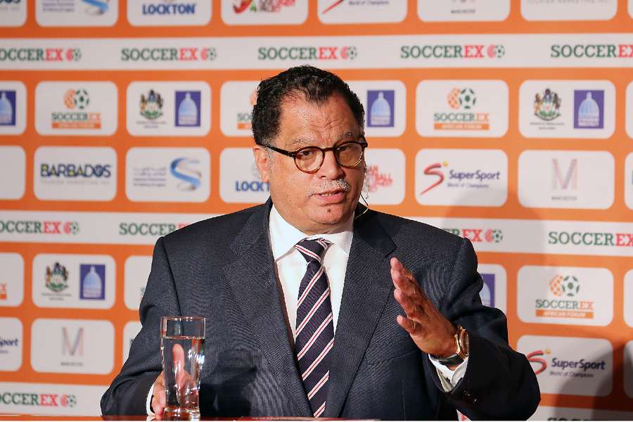 Danny Jordaan during the 2014 Soccerex African Forum