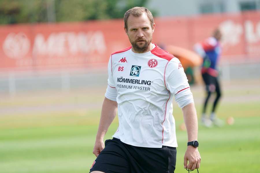 Bo Svensson beim Training in Mainz