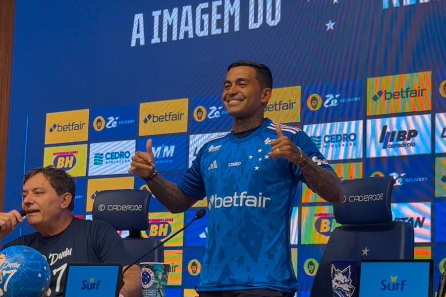 Dudu, novo reforço do Cruzeiro para 2025 