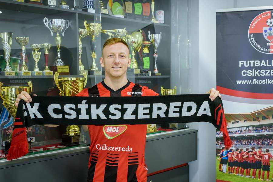 Laszlo Kleinheisler, prezentat oficial la FK Csikszereda Miercurea Ciuc