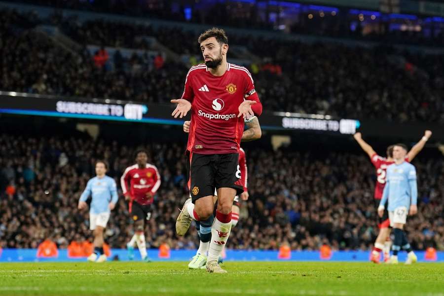 Bruno Fernandes wyrównał wynik z rzutu karnego