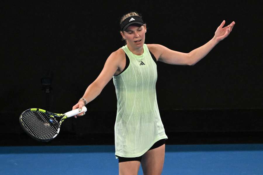 Caroline Wozniacki kunne ikke følge op på præstationen ved seneste års US Open. Danskeren nåede kun anden runde af Australian Open.