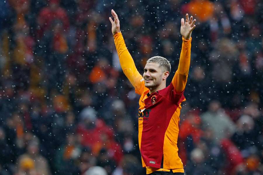 Mauro Icardi played for Galatasaray last season, scoring 22 goals