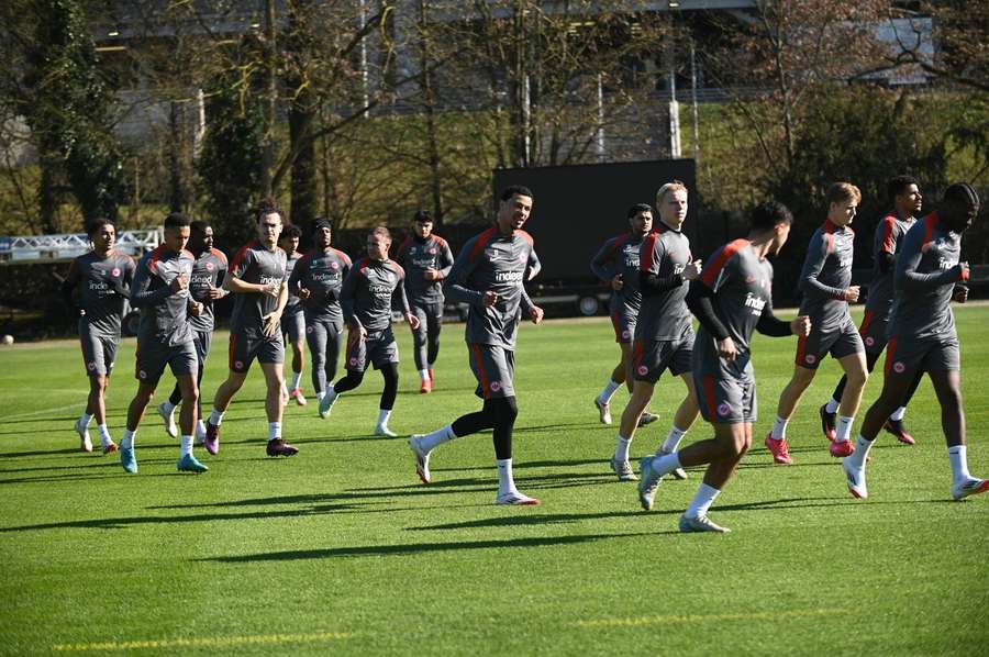 Eintracht Frankfurt prepara-se para o confronto na Liga Europa