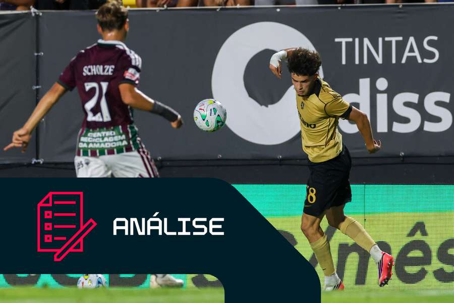 Flávio Gonçalves foi titular frente ao Estrela Flávio Gonçalves foi titular frente ao Estrela