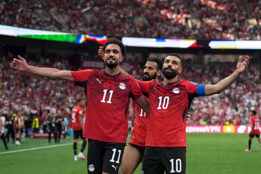 Salah și Trezeguet Salah și Trezeguet
