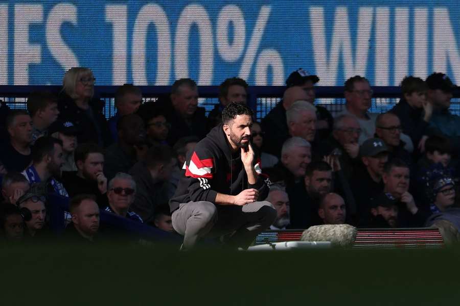 Ruben Amorim em Goodison Park