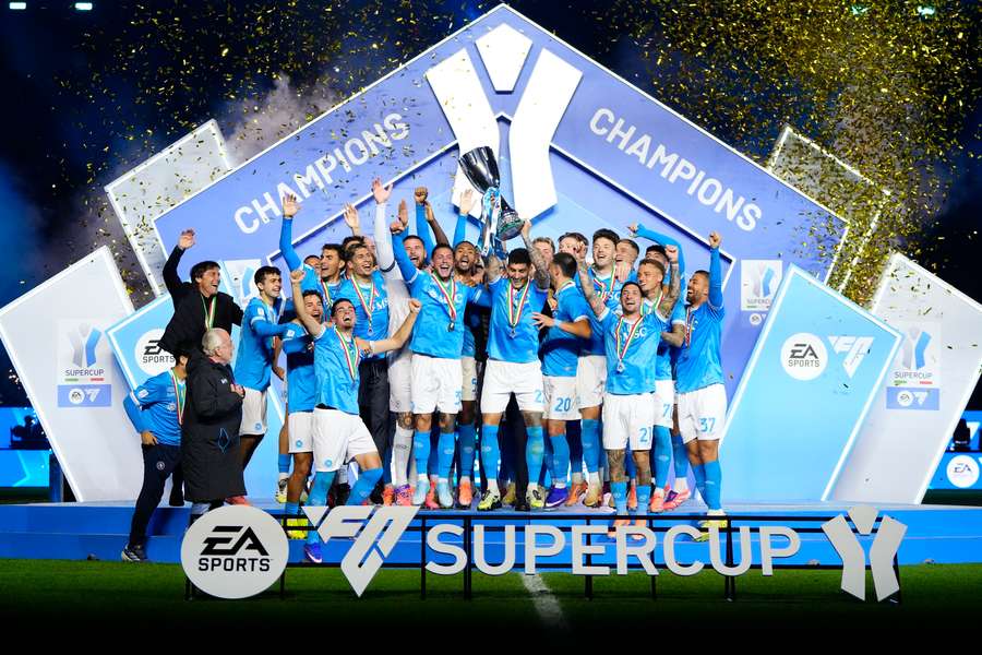 Le Napoli en décembre 2025.