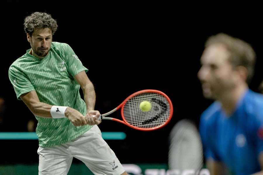 Robin Haase en Matwe Middelkoop