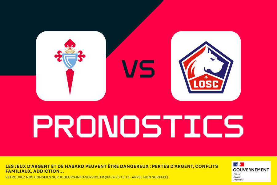 Celta Vigo - Lille : Pronostics, meilleurs paris et cotes (Ligue Europa)