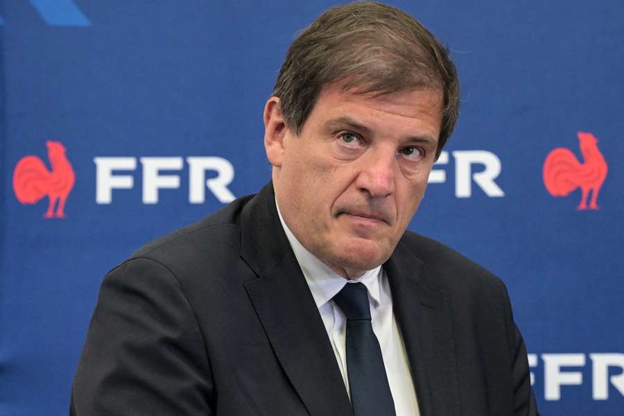 French Rugby Federation President Florian Grill