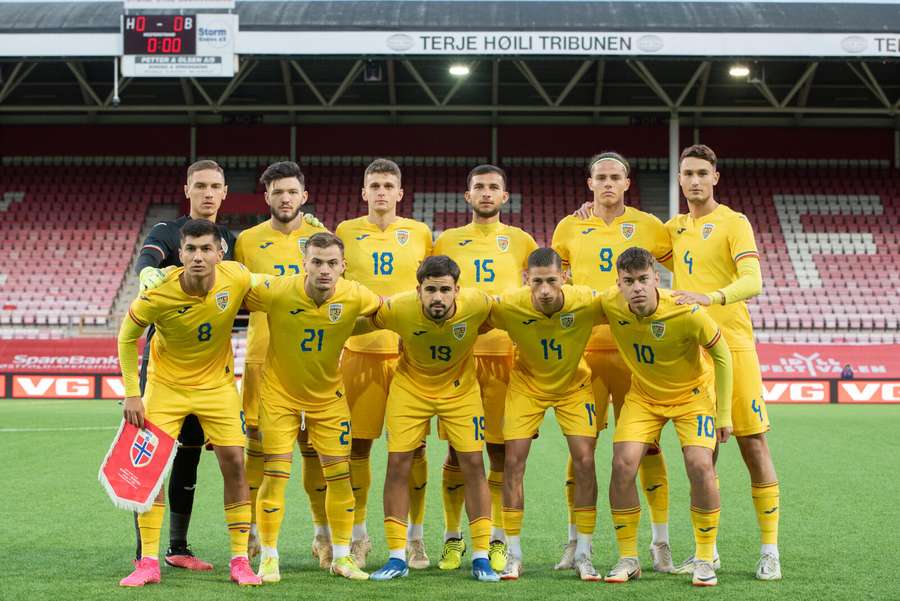 U20: România a pierdut cu 5-0 în fața Norvegiei