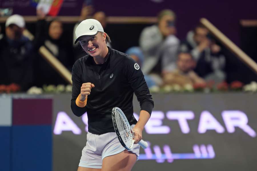 Iga Swiatek a remporté le tournoi WTA de Doha.