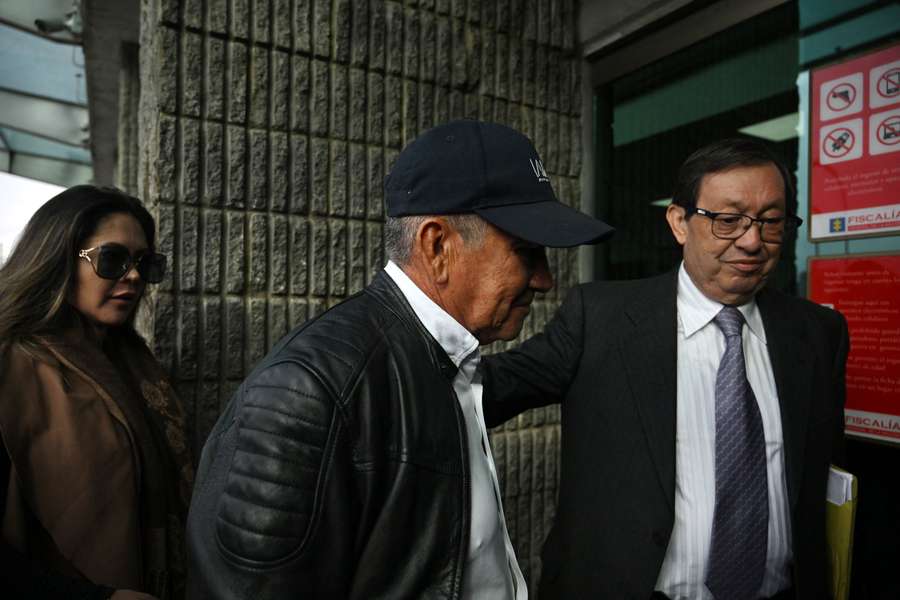 Luis Herrera à Bogota ce jeudi.