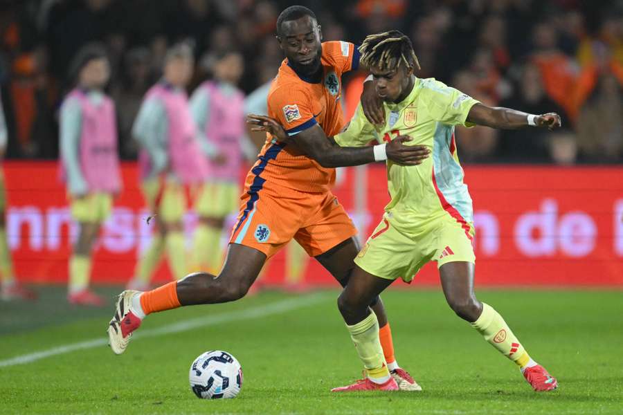 Nico Williams, clave en el partido de ida.