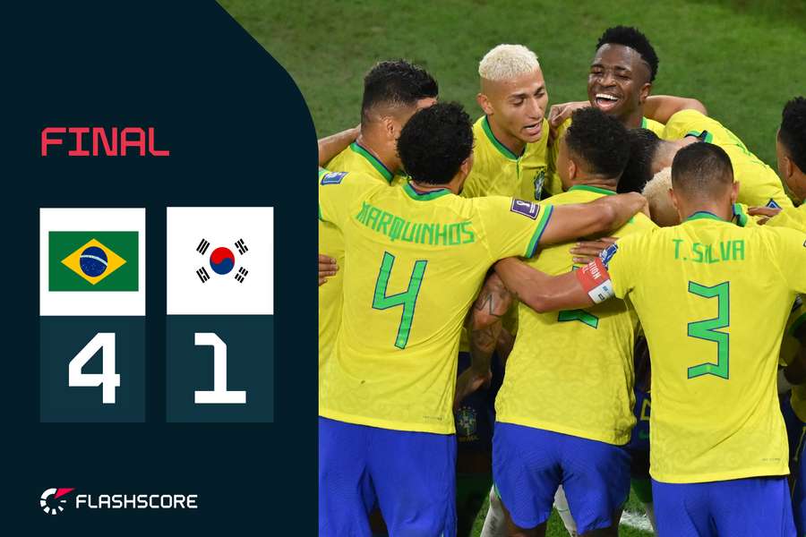 FINAL: Brasil golea y se exhibe ante Corea del Sur; Pelé y el mundo del fútbol sonríen