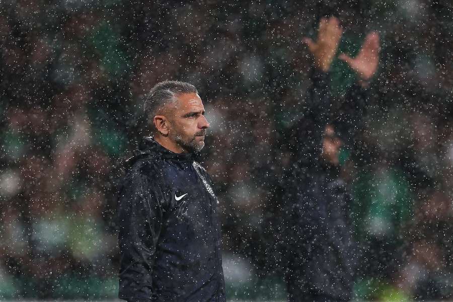 Rui Borges, treinador do Sporting Rui Borges, treinador do Sporting