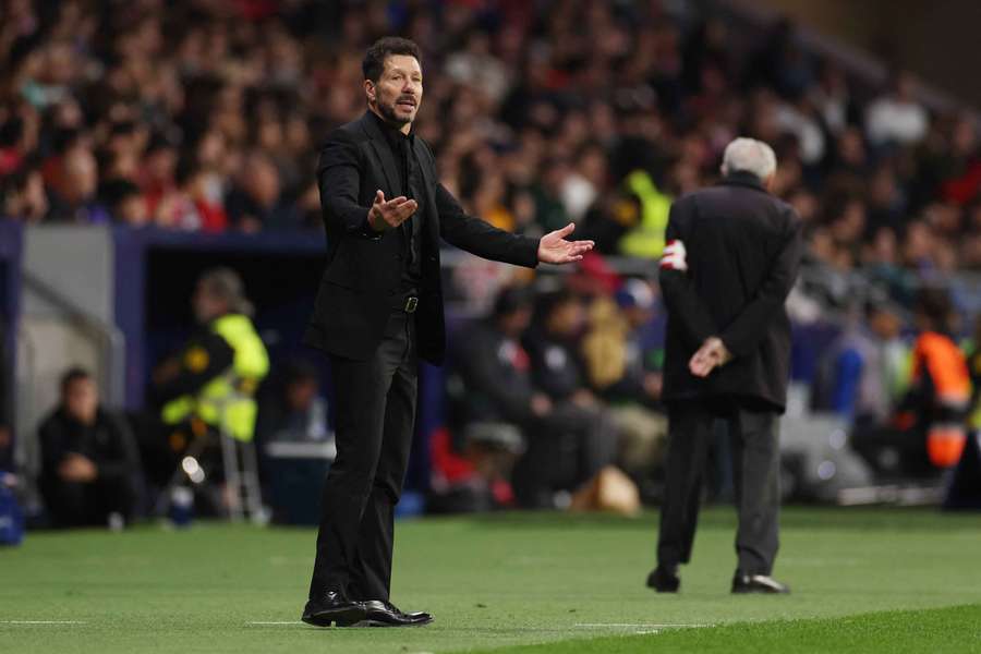 Atletico Madrid coach Diego Simeone is staying grounded despite the club's winning run