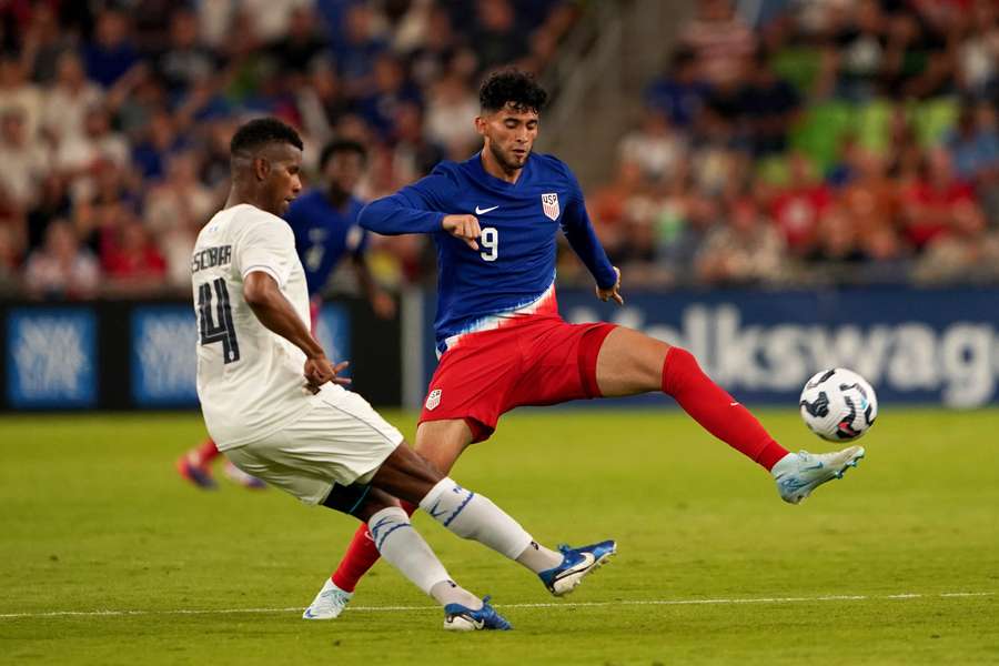 Pepi in actie voor de VS tegen Panama