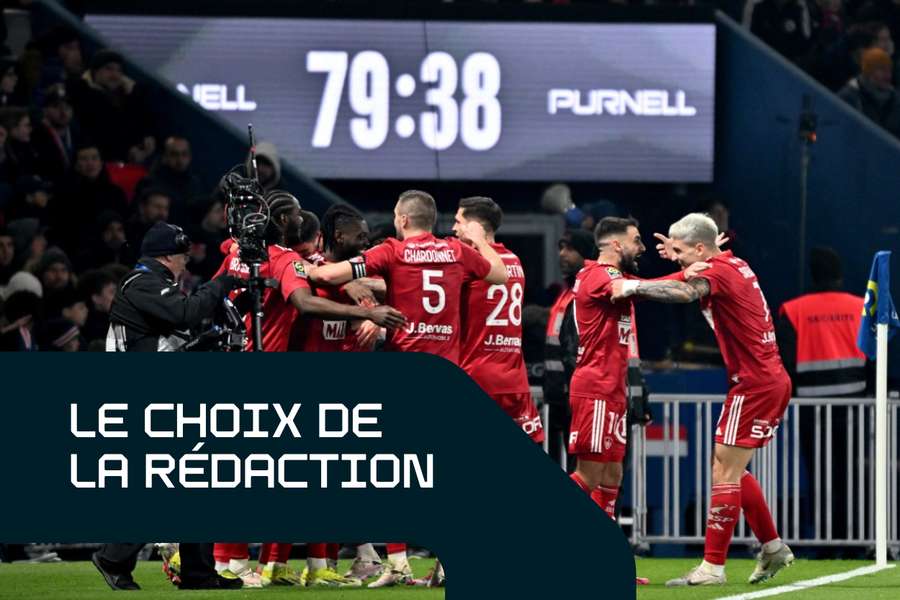 Brest a tenu tête au PSG dimanche dernier.