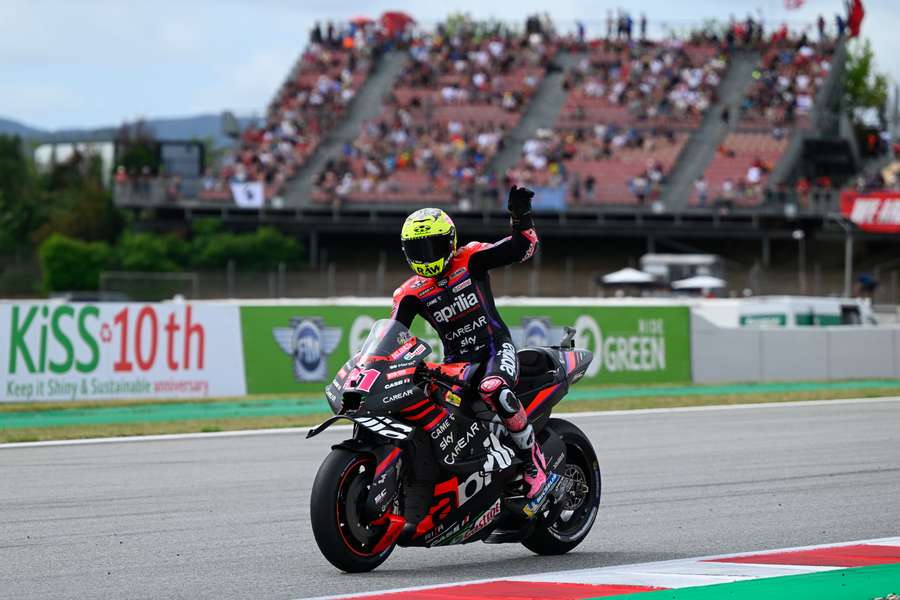 Espargaro à Barcelone.