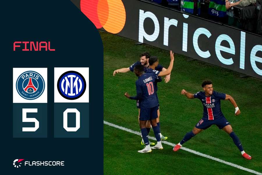 Sigue en directo la final de la Champions entre el PSG y el Inter