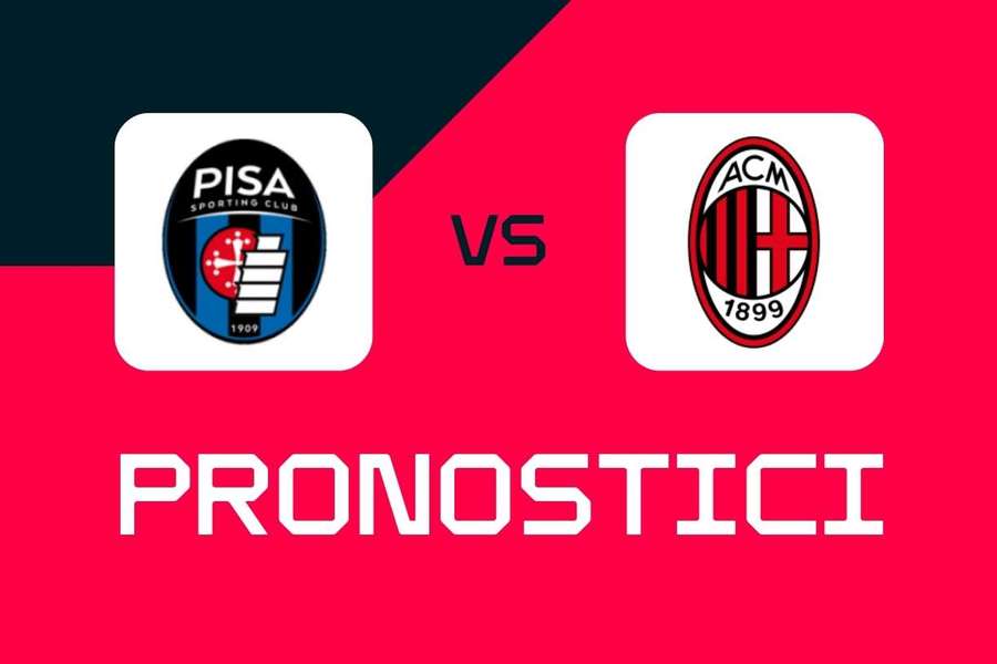Serie A, Pisa-Milan: pronostici, migliori quote e scommesse