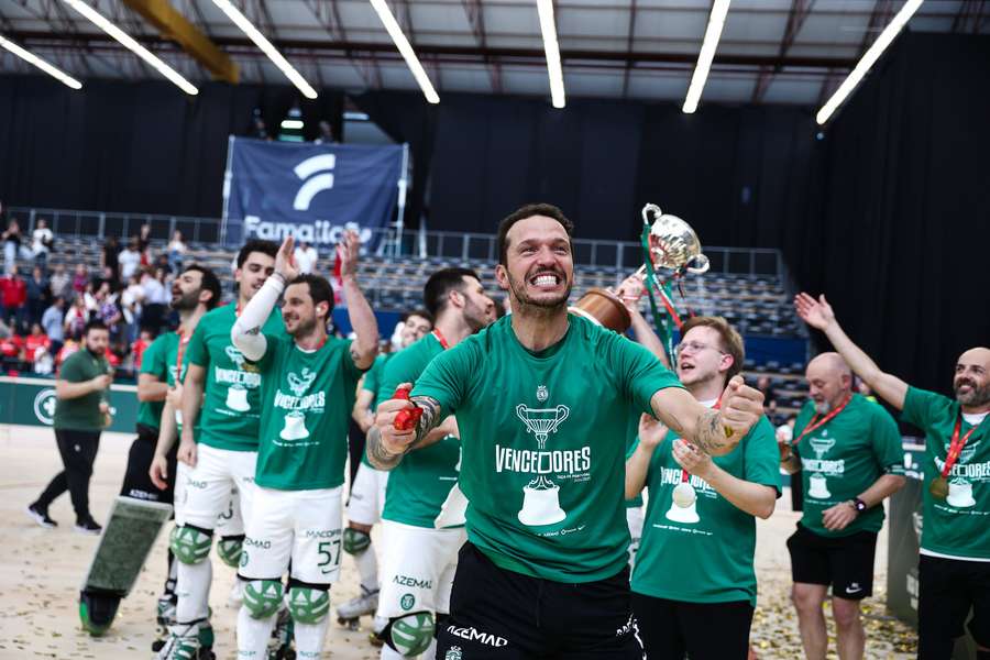 Ângelo Girão ao serviço do Sporting