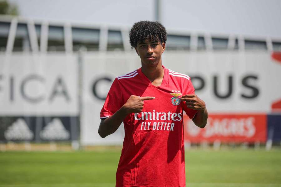Kyanno Silva chegou ao Benfica em 2021