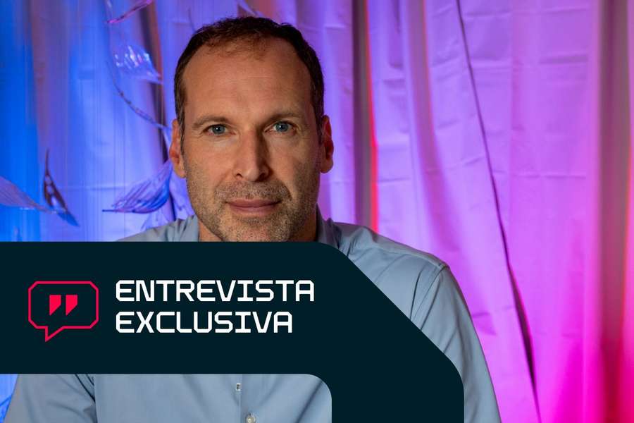 Petr Cech habló con Flashscore en Londres Petr Cech habló con Flashscore en Londres