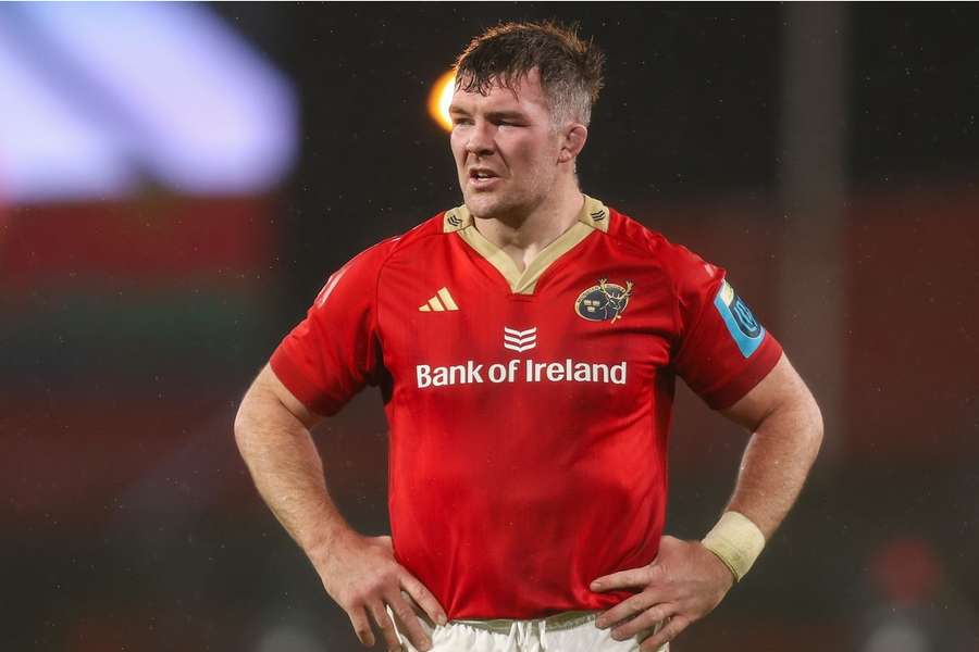 O'Mahony in action for Munster